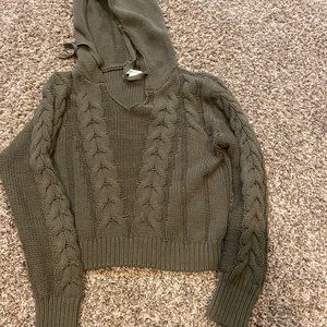 Hooded sweater